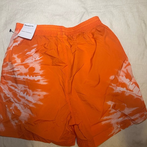 Nike Orange Tie-Dye Athletic Shorts - Picture 2 of 3